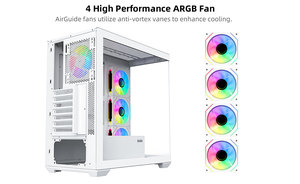 Boîtier PC <span class=keywords><strong>Gamer</strong></span> en Verre Trempé SV01 Blanc ATX MATX <span class=keywords><strong>ITX</strong></span> avec Ventilateur pour Ordinateur de Jeu – Vente en Gros - Product Image 6