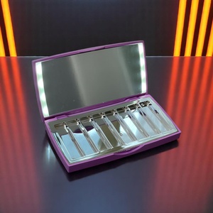 เครื่องสำอางพาเลทอายแชโดว์พลาสติกพร้อมไฟ LED - Product Image 3