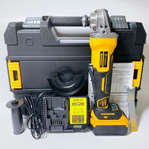 Machine à polir sans fil portable à angle réglable de 125 mm, jaune, sans balais, avec chargeur de batterie au lithium d'origine De-walt - Product Image 5