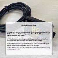 Accesorio BMS JIKONG JKBMS V15 V19 2.0-LY 2.0RS485, Pantalla Táctil LCD de 2.0 Pulgadas, PCBA, Almacenamiento Solar, CE