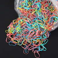 Bandes élastiques jetables en Latex naturel multicolore de haute qualité pour enfants