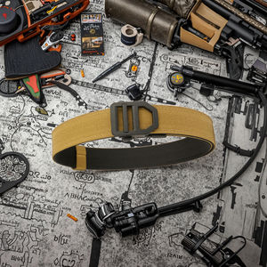 ALFA regolabile per fettuccia pesante in metallo a scorrimento nero strumento tattico per pistola cintura in Nylon fibbia 38MM - Product Image 1