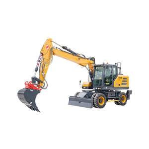 XE160WE Excavadora de ruedas de alto rendimiento de 16 toneladas Construcción Proyectos de movimiento de tierras Máquina hidráulica - Product Image 1