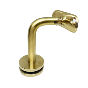 Soporte de Barandilla de Vidrio Moderno Personalizado de Acero Inoxidable para Balcón y Apartamento - Product Image 1