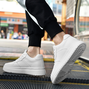 Zapatillas Deportivas Casuales de Piel de Alta Calidad, Diseño Air 1, con Función de Aumento de Altura - Product Image 6