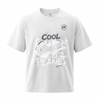 T-shirt Homme Oversize Col Rond Épaules Tombantes 100% Coton 260 GSM Streetwear Vierge Personnalisable Logo TM5007