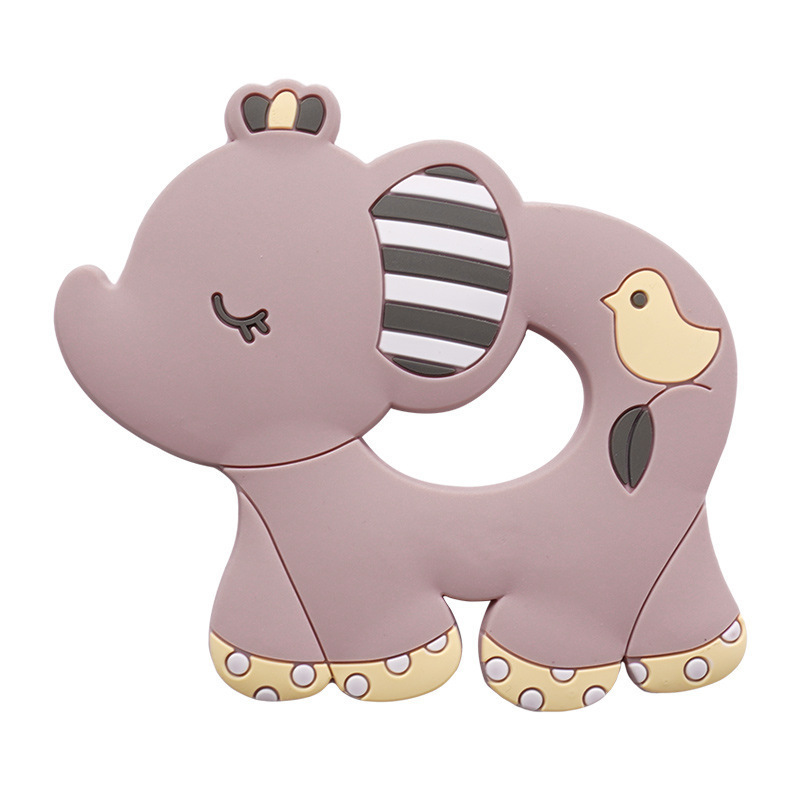 Lovely Elephant Baby Sensory Teether 100