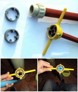 Jeu de tarauds et filières pour tube Wequp PVC <span class=keywords><strong>1</strong></span>/2 -3/<span class=keywords><strong>4</strong></span> -<span class=keywords><strong>1</strong></span> - Product Image 2