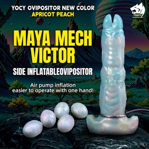 YOCY Alien Mayan Mecha Fantasy Ovipositor Fantasy Creature Dildo Egg Laying Female <b>Masturbator</b> Anal Plug Adult Sex Toy Wholesale - Product Image 2