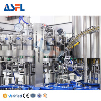 Machine à bouteilles en verre automatique certifiée CE ISO, haute vitesse, 6000BPH-12000BPH, pour ligne de production de poudre, d'huile et de boissons gazeuses