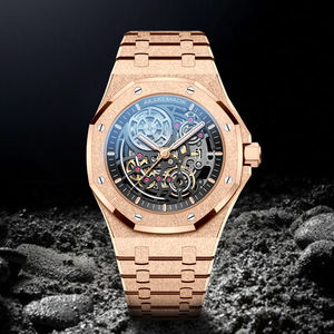 Reloj de Lujo para Hombre AILUO G6610, Automático, de Acero Inoxidable, Marca Francesa, Diseño Esqueleto con Acabado Esmerilado, Miyota, 22mm - Product Image 1