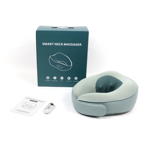 Cojín de masaje eléctrico Shiatsu de tejido profundo calentado 6D con logotipo personalizable, almohada, masajeador de cuello para dolor <span class=keywords><strong>muscular</strong></span>, rejuvenecimiento de la piel - Product Image 6