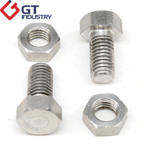 Vis à tête hexagonale SS32750 32760 A193 <span class=keywords><strong>B7</strong></span> <span class=keywords><strong>L7</strong></span> <span class=keywords><strong>L7M</strong></span> <span class=keywords><strong>B16</strong></span> A194 GR 2H 7M 16 avec écrou hexagonal 1/2 3/4 5/8 1 pouce 1 1/8 pouce PTFE Xylan 1424 - Product Image 2