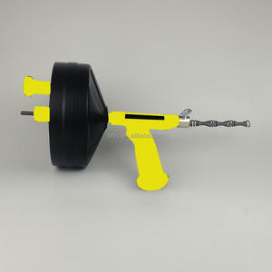 <span class=keywords><strong>Tarière</strong></span> de vidange, serpent de plomberie avec adaptateur de perceuse, <span class=keywords><strong>tarière</strong></span> à tambour en acier flexible robuste de 35 pieds et serpent de déblocage de vidange - Product Image 4