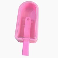 Moules à glaces en silicone flexibles et portables sans BPA, lot de 4, réutilisables, pour la fabrication de glaces maison, outils pour desserts DIY