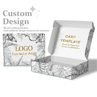 Boîtes d'emballage personnalisées recyclées pour tasses à café en papier ondulé à impression offset