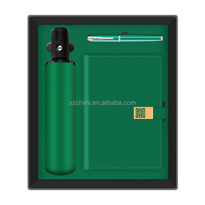 Juego de regalo de negocios, paraguas y cuaderno, letrero de metal, <span class=keywords><strong>agenda</strong></span>, kit de regalo, kit de bienvenida, Oficina - Product Image 1