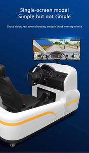 Asiento hidráulico Logitech y <span class=keywords><strong>volante</strong></span>, licencia de escuela de conducción interior, práctica, simulador de entrenamiento de conducción de automóviles para niños y adultos - Product Image 2