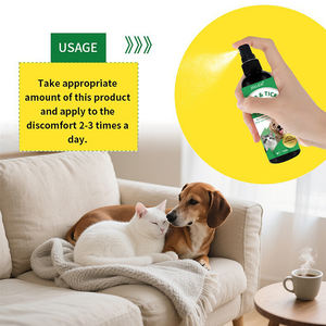 Factory OEM Flea And <strong>Tick</strong> Spray <strong>for</strong> <strong>Dogs</strong> And Cats <strong>for</strong> Effective Parasite Defense And Daily Skin Protection Care - Product Image 6