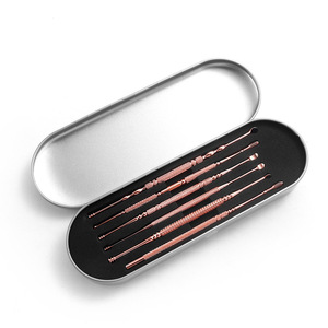 Kit de cure-oreilles en or rose, nettoyeur d'oreilles rotatif, élimination du cérumen, kit de nettoyage d'oreilles pour adultes - Product Image 3