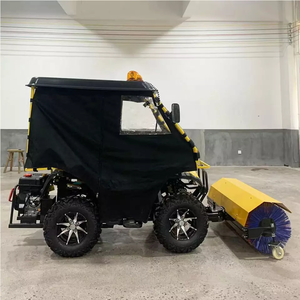 Mới đi xe trên XĂNG-Powered snowplow quét với Pusher xẻng thành phần cốt lõi động cơ và thiết bị điện bắt đầu phương pháp - Product Image 4