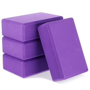 Bloc de yoga en EVA 22,5*15*7,5 cm pour débutants, brique de soutien en mousse souple pour le yoga à domicile, les étirements et l'entraînement à l'équilibre - Product Image 1