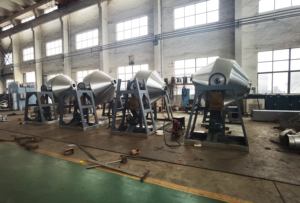 Secador de vacío rotativo de doble cono SUS316L de acero inoxidable, equipo secador de tambor eléctrico, rodamiento de motor de granja de alimentos - Product Image 4