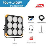 Saturne (PDL) 9-1400W LED Photographie Lumière Haute Puissance Éclairage Continu Professionnel Film et Télévision Lumière ShootingSpace