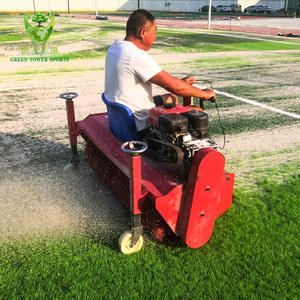 Machine de <span class=keywords><strong>brosse</strong></span> de nettoyage de peigne d'herbe artificielle de générateur d'essence de 4500W pour la balayeuse artificielle de <span class=keywords><strong>gazon</strong></span> de stade de terrain de football - Product Image 6