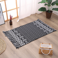 Jiahe – tapis de décoration d'intérieur de Style Boho, tissé à la main, à pampilles, pour salon, chambre à coucher