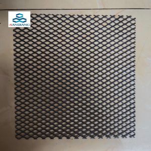 Tùy chỉnh vật liệu kim loại 4ft x 8ft tấm mở rộng thép mạ kẽm dây kim loại lưới - Product Image 3