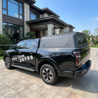 Capot rigide en acier étanche pour pick-up, coque de camping-car en alliage d'aluminium antirouille avec spoiler pour Ram Ford F150 Toyota Hilux Tacoma