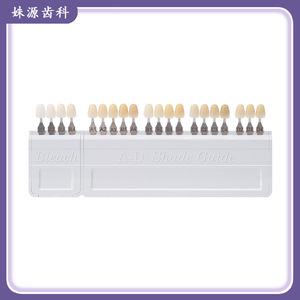 Dental Ivoire Shade Chart / Porcelain Veneer Dental Integrity Shade Chart AD-20 All-Ceramic Dental Aesthetics - <b>Bleached</b> Teeth - Product Image 4