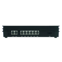 Système téléphonique filaire PABX Intercom Excelltel MD206 à succès avec identification de l'appelant, transfert d'appel, 2 lignes co-locatives et 6 extensions pour