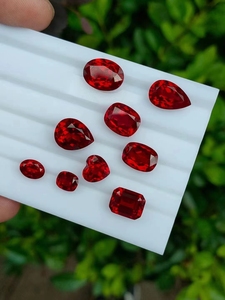 Zhanhao đệm cắt phòng thí nghiệm phát triển Pigeon máu lỏng Ruby tăng đá quý ruby đá quý pigon máu lỏng lẻo + đá quý - Product Image 5