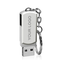 Flashdisk Mini Metal USB 8GB 16GB 32GB 64GB 128GB Pen Drive 4 8 16 32 64 128 GB Pendrive Memory Stick Drive U Disk