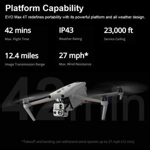 Autel Robotics EVO Max 4T <b>Thermal</b> UAV Professional PRO Drone Waterproof High-quality Mapping <b>Camera</b> Drone - Product Image 2