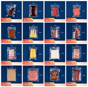 Sacs de scellage <span class=keywords><strong>sous</strong></span> <span class=keywords><strong>vide</strong></span> en plastique <span class=keywords><strong>Foodsaver</strong></span> de qualité alimentaire d'usine sacs de stockage de sac <span class=keywords><strong>sous</strong></span> <span class=keywords><strong>vide</strong></span> alimentaire pour scellant <span class=keywords><strong>sous</strong></span> <span class=keywords><strong>vide</strong></span> - Product Image 5