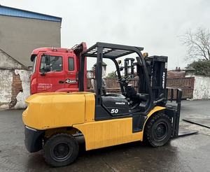 <b>Used</b> for FD50 Diesel Forklift 5 Ton Imported Japanese Three Stages Side Shift <b>Pallet</b> Truck Stacker for Retail - Product Image 6