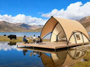 Outdoor Camping <b>Tents</b> Double Four-season 5x7m Windproof Rainproof Breathable UV Protection High-end <b>Large</b>-scale Manufacturer - Product Image 4
