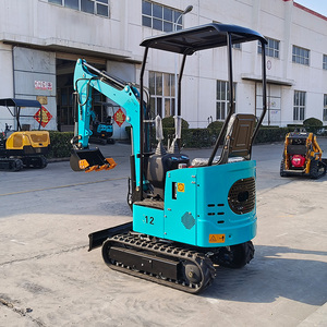 Mini Excavadora TMKV12 con Motor EPA, Excavadora de Orugas de 1 Tonelada, Pequeña, para Granja, en Venta - Product Image 2