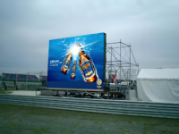 Layar LED Sewa Outdoor P3.91 Definisi Tinggi, Mudah Dipasang, Dinding Tampilan Video