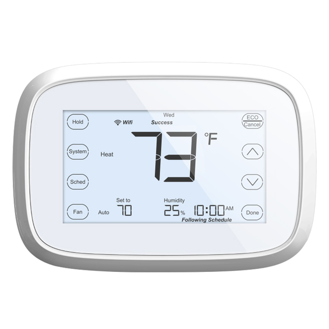 HaiLin Lake Pro Smart Thermostat Tuya Wifi Thermostat With Programmable Alexa Google for Smart Home Wireless AC and Heat Pump