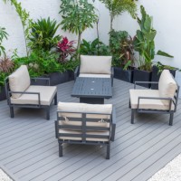 Ensemble de meubles canapés en aluminium nouveau design