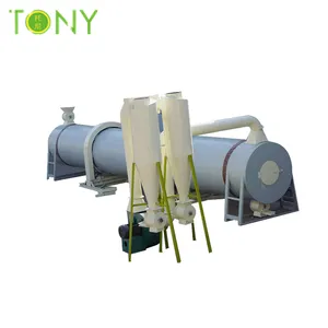 TONY Biomass Sawdust Wood Chip Wood Shaving Rotary Dryer