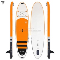 JTRDA 11' Livraison gratuite Dropshipping Planche de paddle gonflable Stand up Paddle Board Koi sup Surfboard Sac de surf avec accessoires