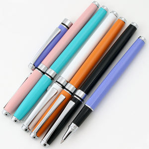 Vente flash - Stylo à bille en métal avec logo personnalisé, encre gel, largeur 1,0 mm, coloré, pour usage professionnel et cadeau, fabrication directe - Product Image 1