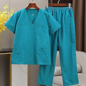 Tenues médicales élégantes pour le personnel hospitalier, ensembles de blouses élégantes pour femmes, tissu écologique, uniforme médical style jogger yoga - Product Image 2