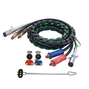 <span class=keywords><strong>Kit</strong></span> de tuyaux de <span class=keywords><strong>frein</strong></span> à air 3-en-1 haute performance avec lignes d'air rouges/bleues et câble d'alimentation ABS pour camions de flotte à usage intensif - Product Image 2