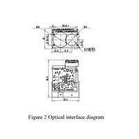 Module Lidar TOF haute fréquence 100Hz/10000Hz pour mesure laser longue portée 100m